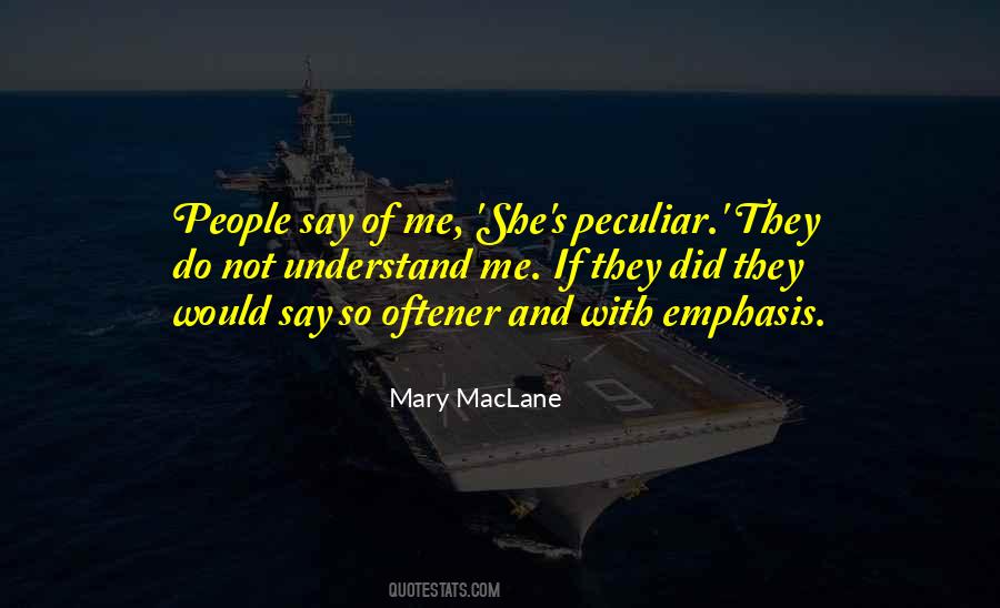 Mary MacLane Quotes #1511301