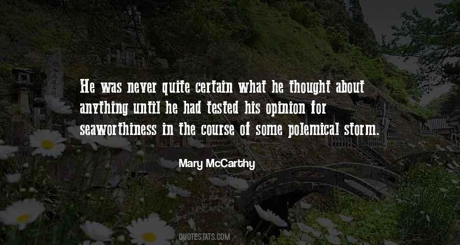 Mary McCarthy Quotes #918686