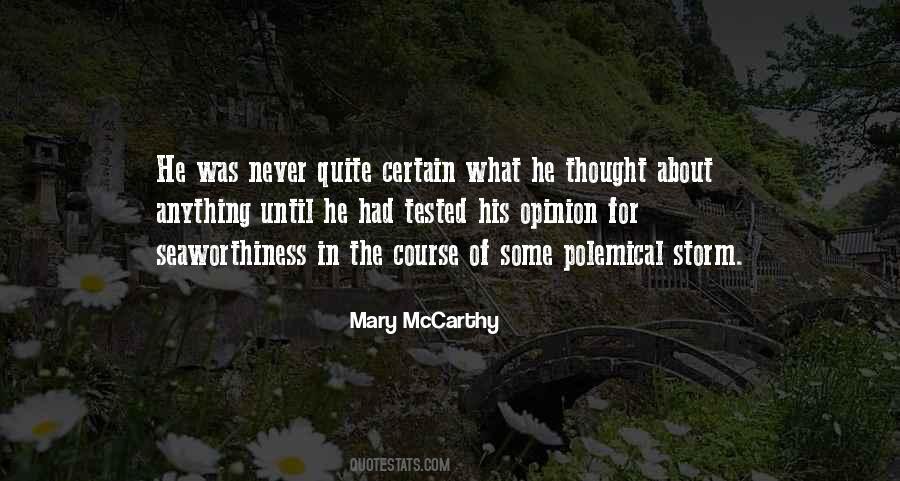 Mary McCarthy Quotes #918686