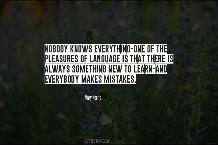 Mary Norris Quotes #1409548