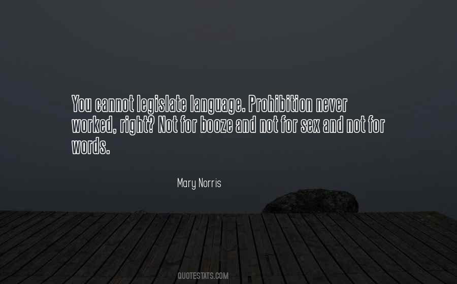 Mary Norris Quotes #1802720