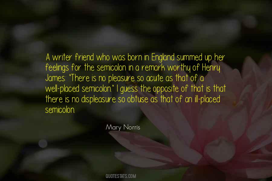 Mary Norris Quotes #250685