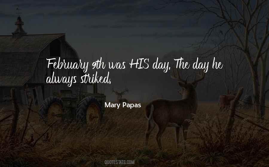 Mary Papas Quotes #94567