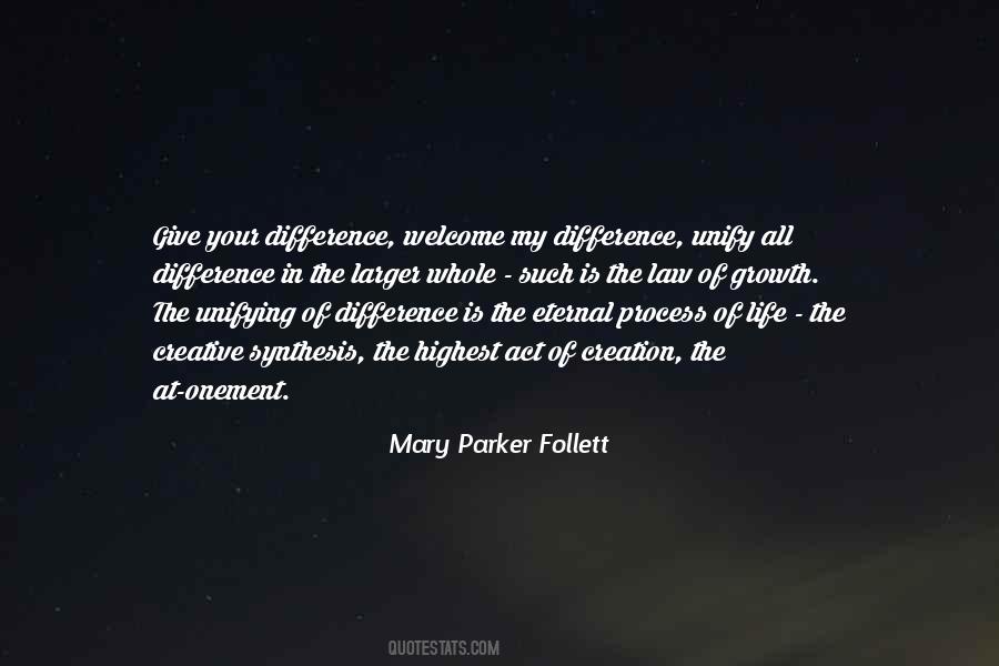 Mary Parker Follett Quotes #1074538