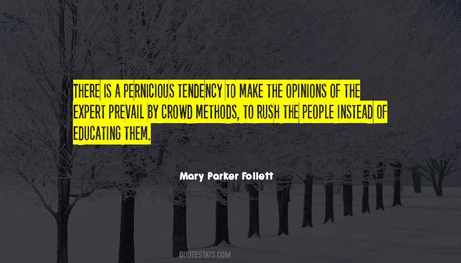 Mary Parker Follett Quotes #901317