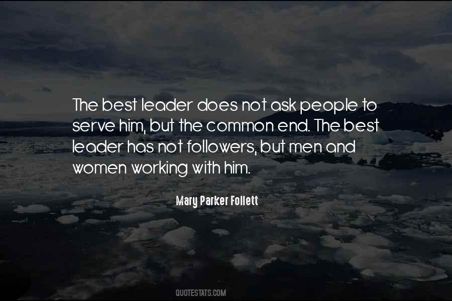 Mary Parker Follett Quotes #972888