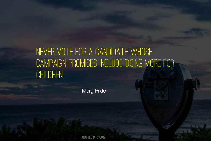 Mary Pride Quotes #109397