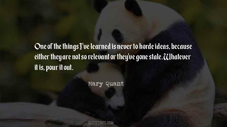 Mary Quant Quotes #1160747