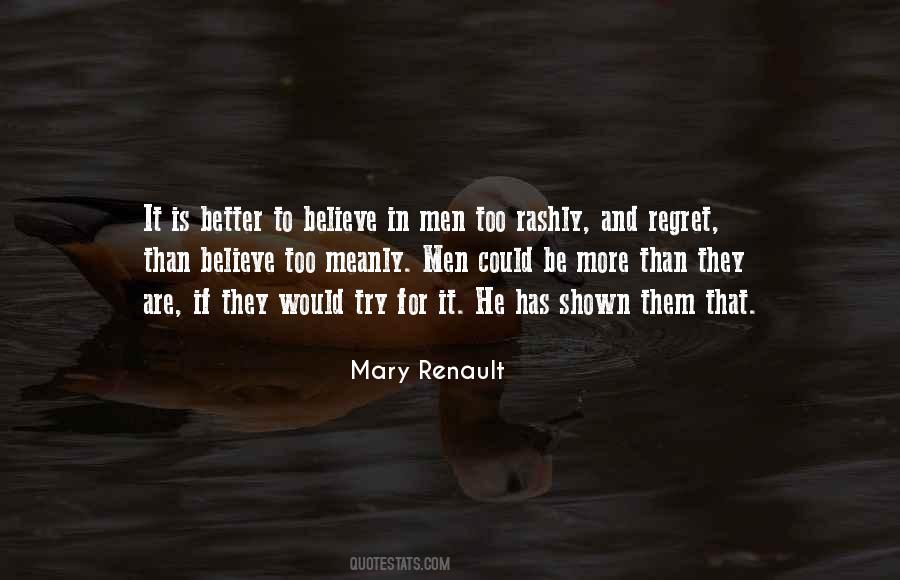 Mary Renault Quotes #252017