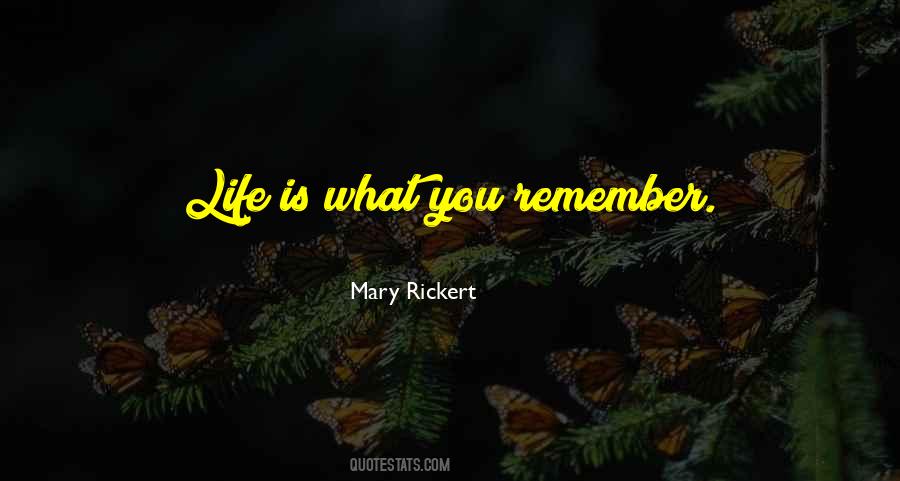 Mary Rickert Quotes #1200957