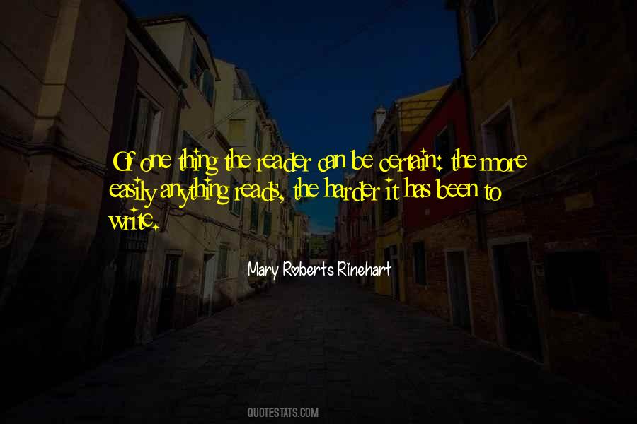 Mary Roberts Rinehart Quotes #1086832