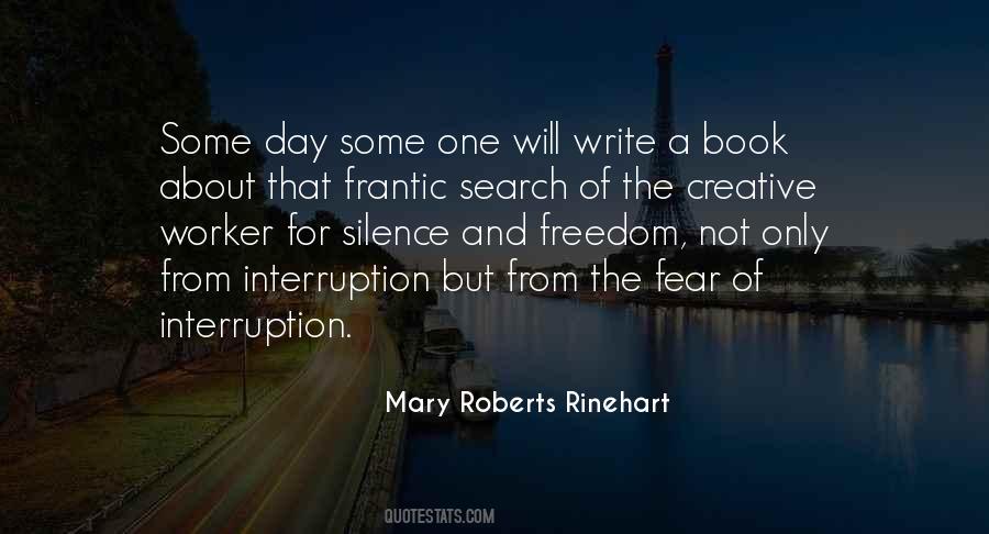 Mary Roberts Rinehart Quotes #1524601