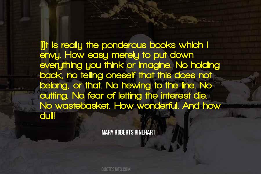 Mary Roberts Rinehart Quotes #1538108