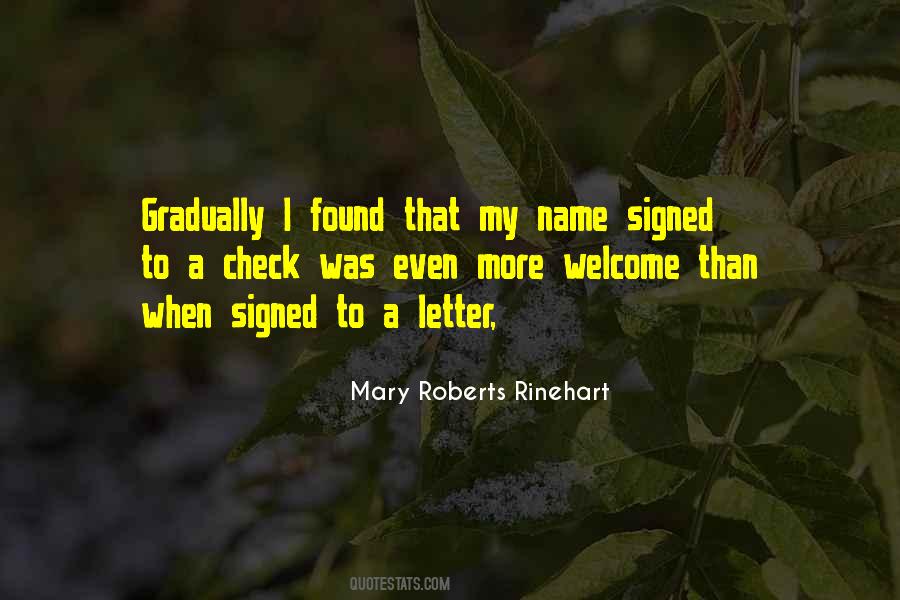 Mary Roberts Rinehart Quotes #601196