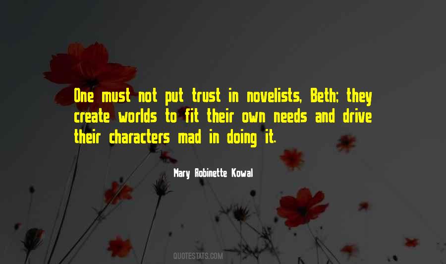 Mary Robinette Kowal Quotes #819819