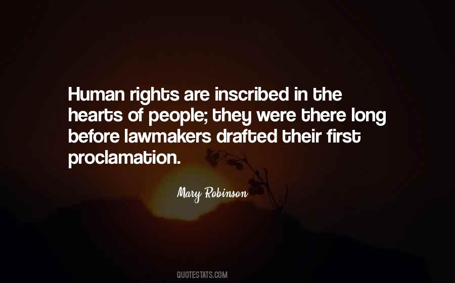 Mary Robinson Quotes #1559683