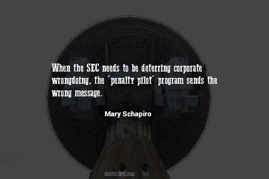 Mary Schapiro Quotes #183623