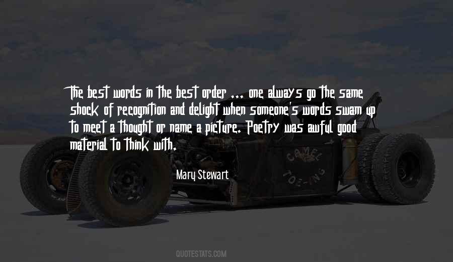 Mary Stewart Quotes #551544