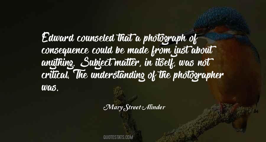 Mary Street Alinder Quotes #399799