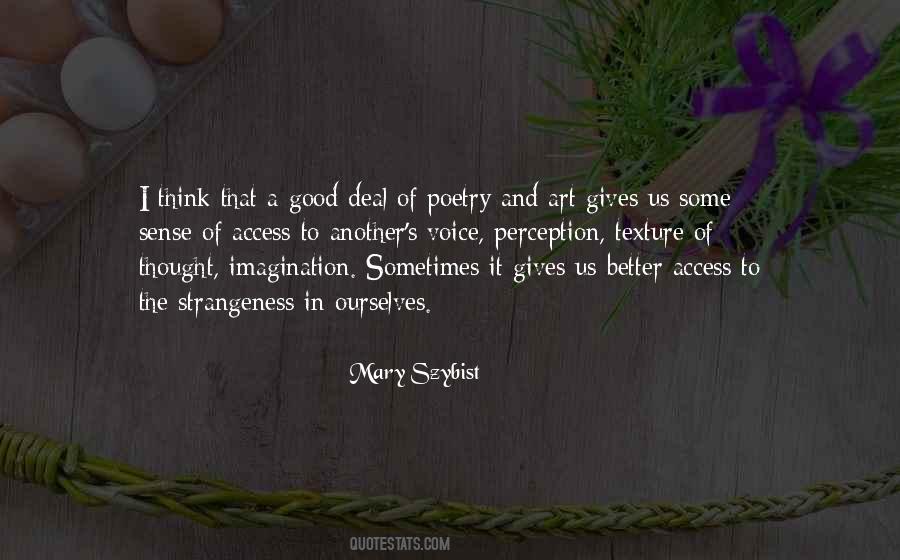 Mary Szybist Quotes #1136143