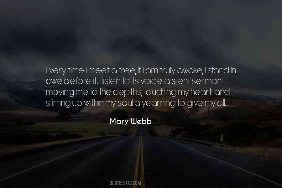 Mary Webb Quotes #729986