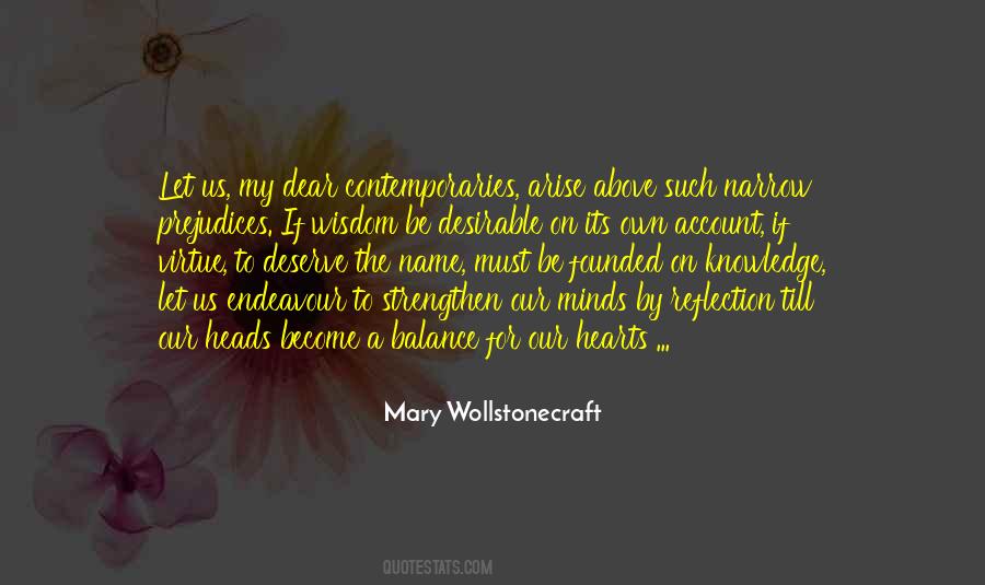 Mary Wollstonecraft Quotes #1044809