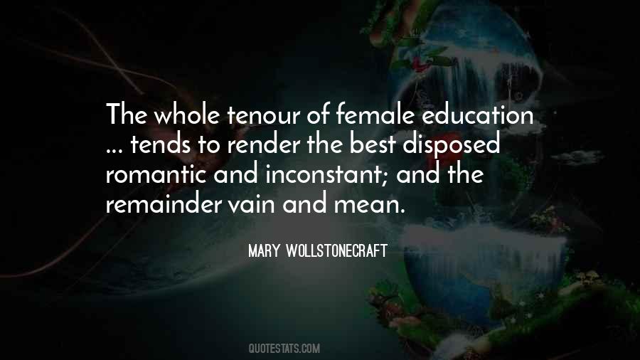 Mary Wollstonecraft Quotes #1153968