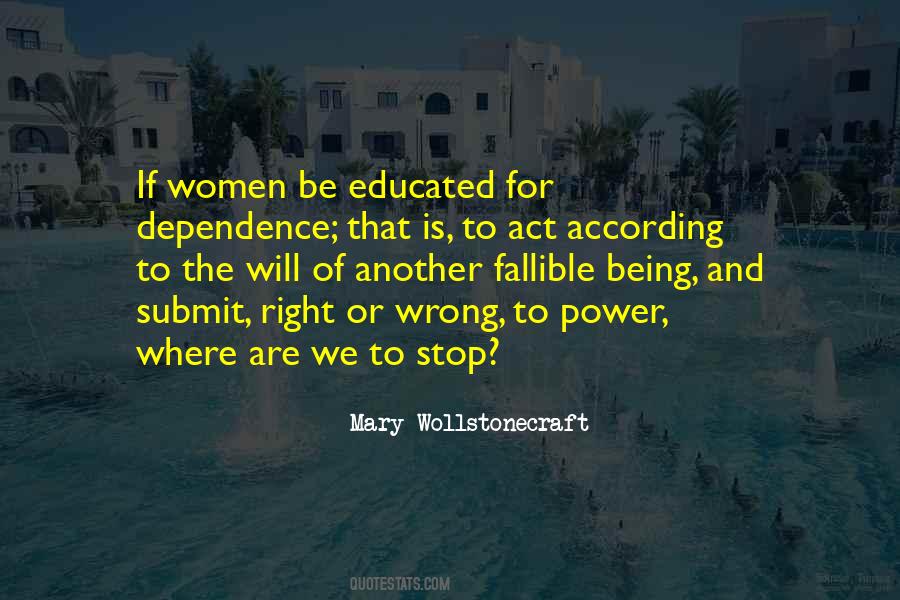 Mary Wollstonecraft Quotes #1213825