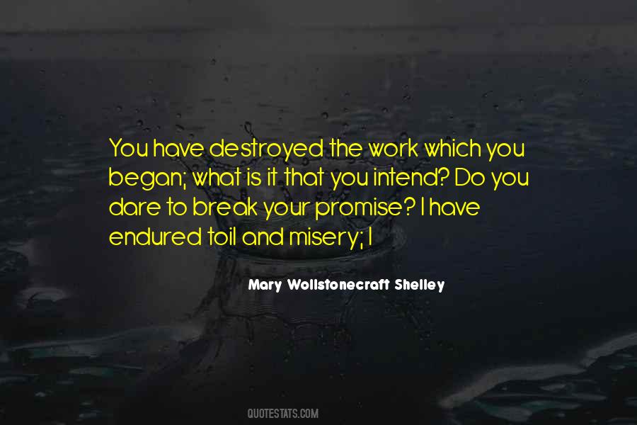 Mary Wollstonecraft Shelley Quotes #1251856