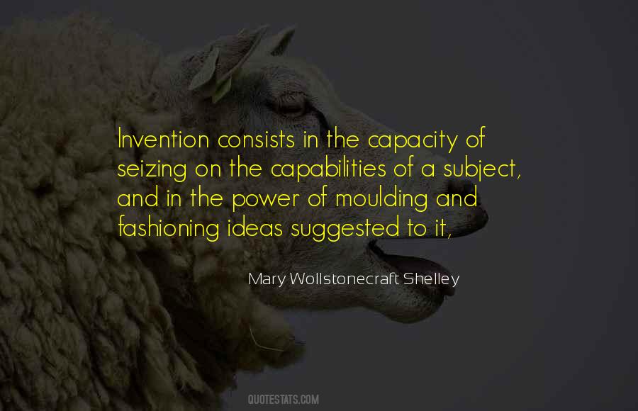 Mary Wollstonecraft Shelley Quotes #1514868