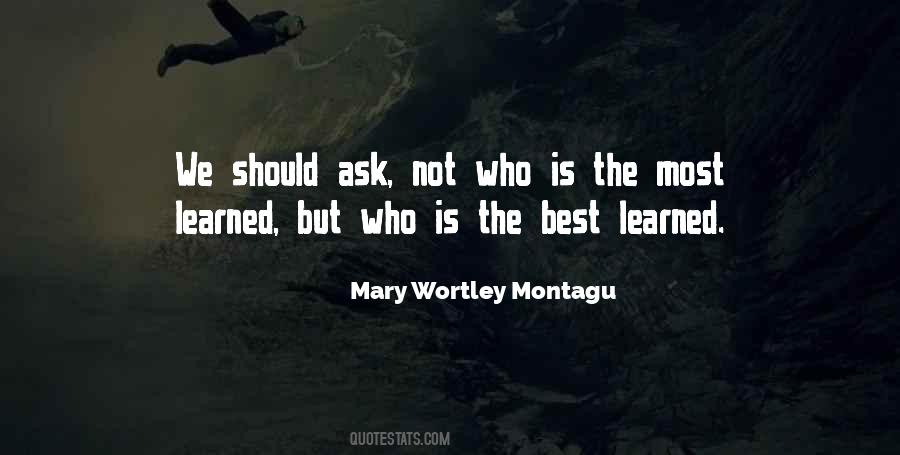 Mary Wortley Montagu Quotes #1304070