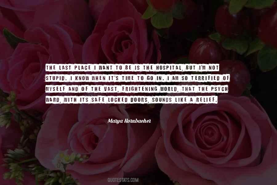 Marya Hornbacher Quotes #1370734