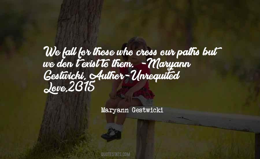 Maryann Gestwicki Quotes #32175