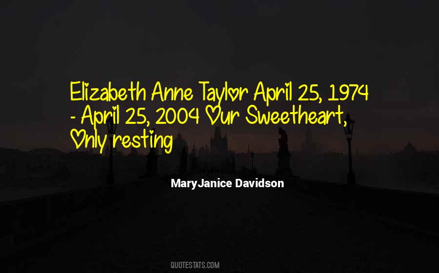 MaryJanice Davidson Quotes #461195
