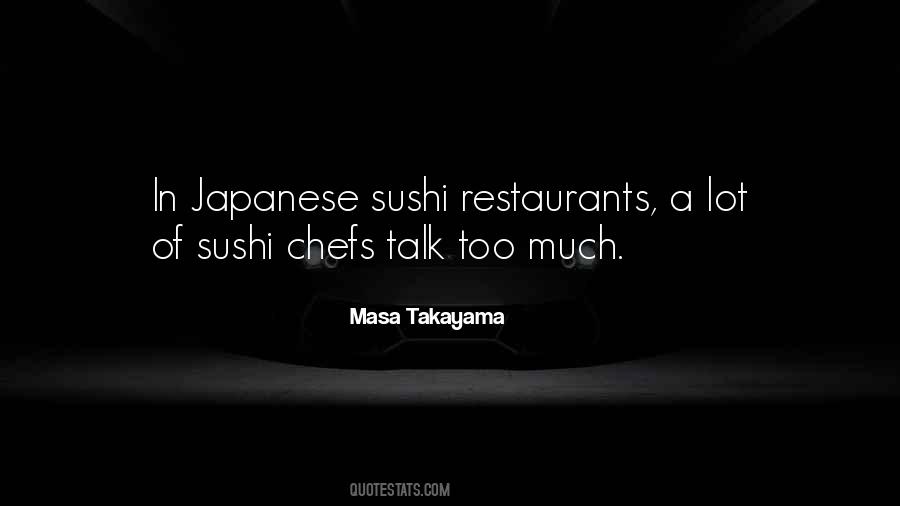 Masa Takayama Quotes #1490793