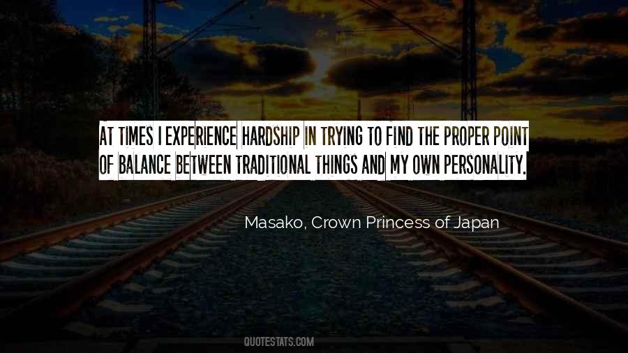 Masako, Crown Princess Of Japan Quotes #1692084