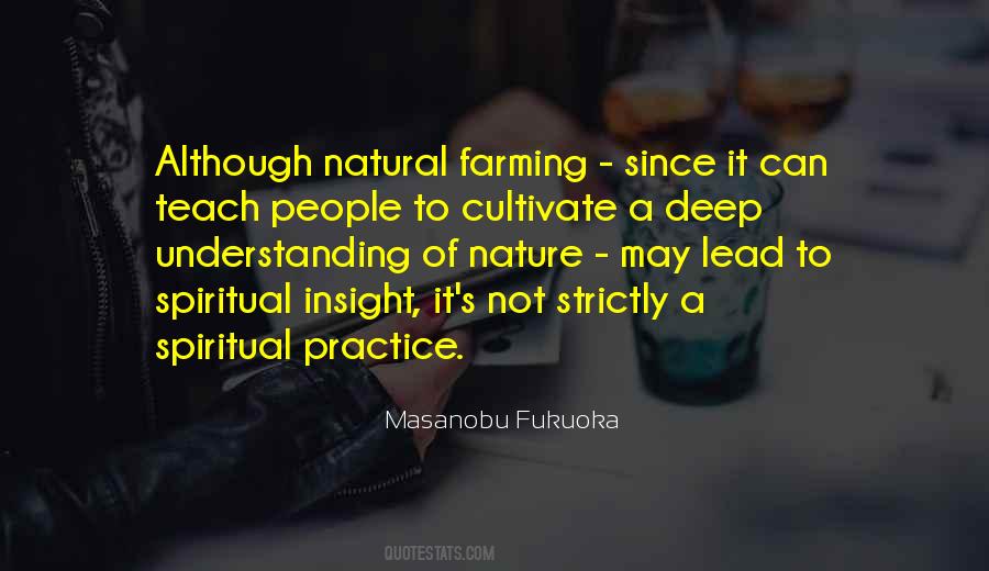 Masanobu Fukuoka Quotes #1120531