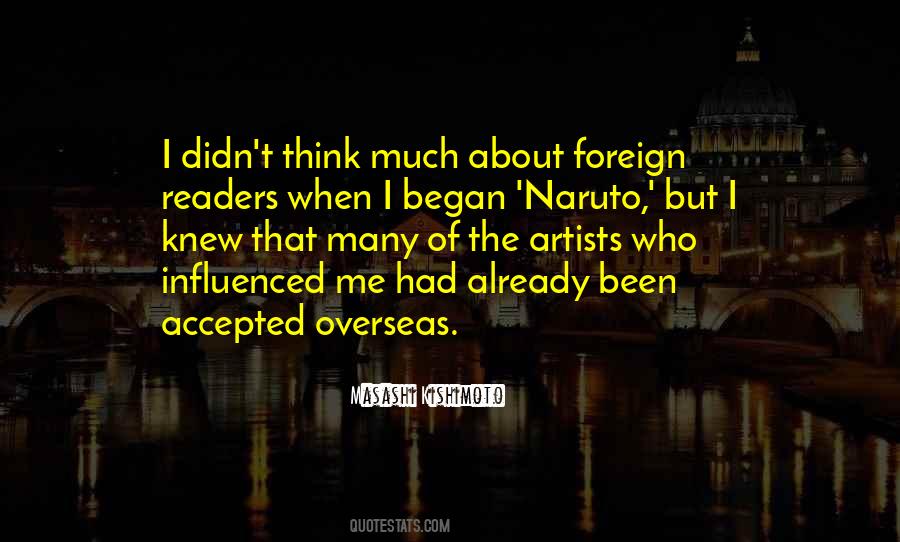 Masashi Kishimoto Quotes #820516