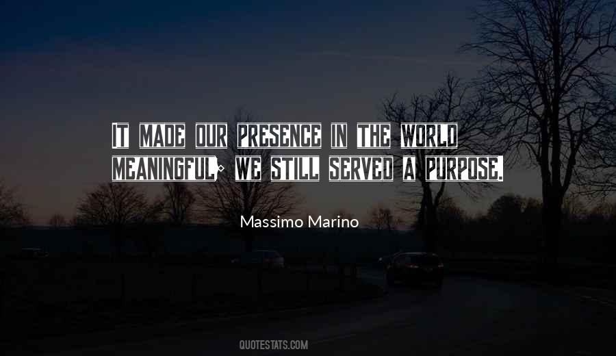 Massimo Marino Quotes #1505063