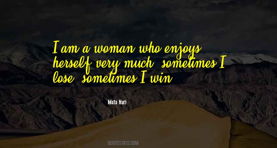 Mata Hari Quotes #1691971