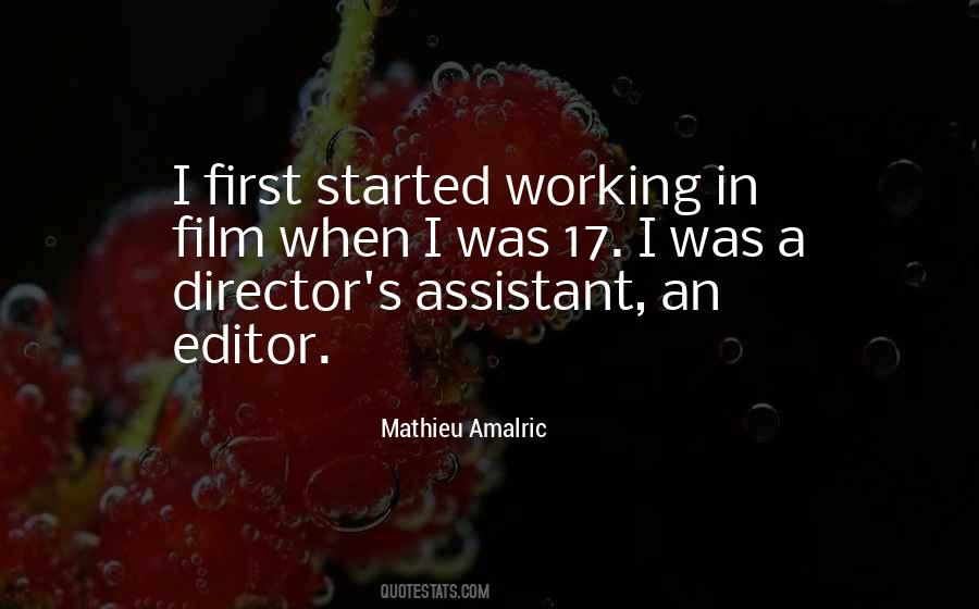 Mathieu Amalric Quotes #1153229