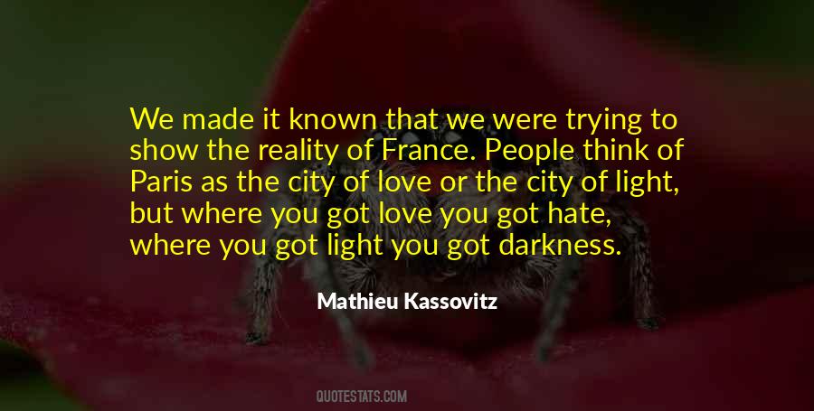 Mathieu Kassovitz Quotes #862305