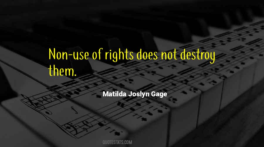 Matilda Joslyn Gage Quotes #1542329