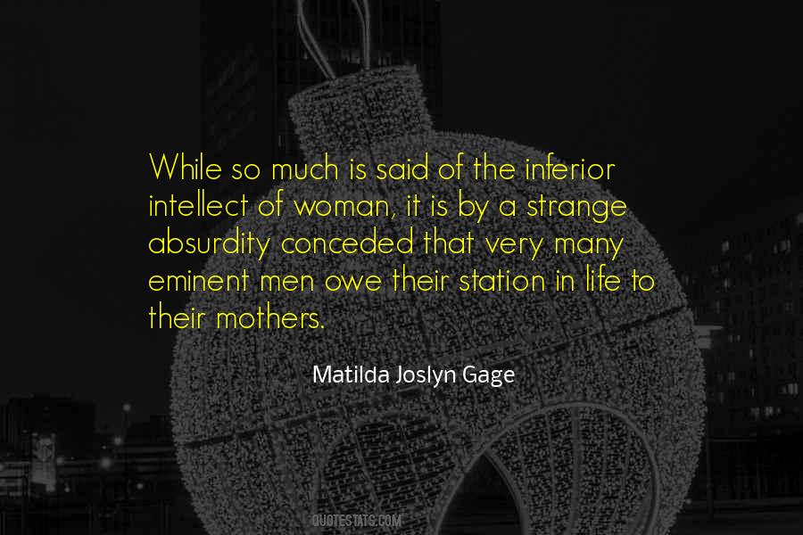 Matilda Joslyn Gage Quotes #222221