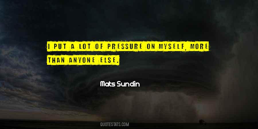 Mats Sundin Quotes #1187885