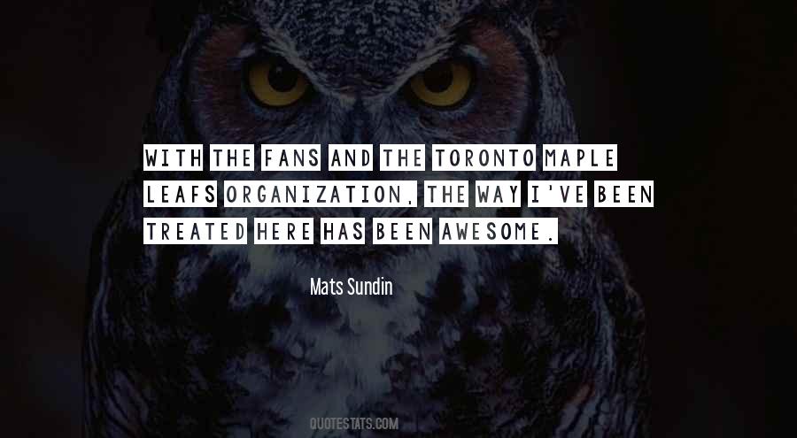 Mats Sundin Quotes #1436624