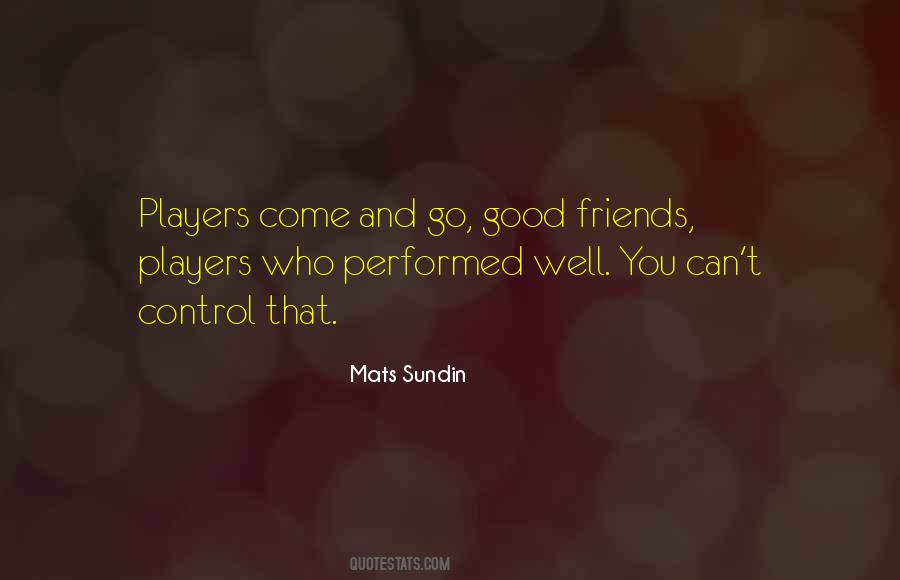 Mats Sundin Quotes #209325