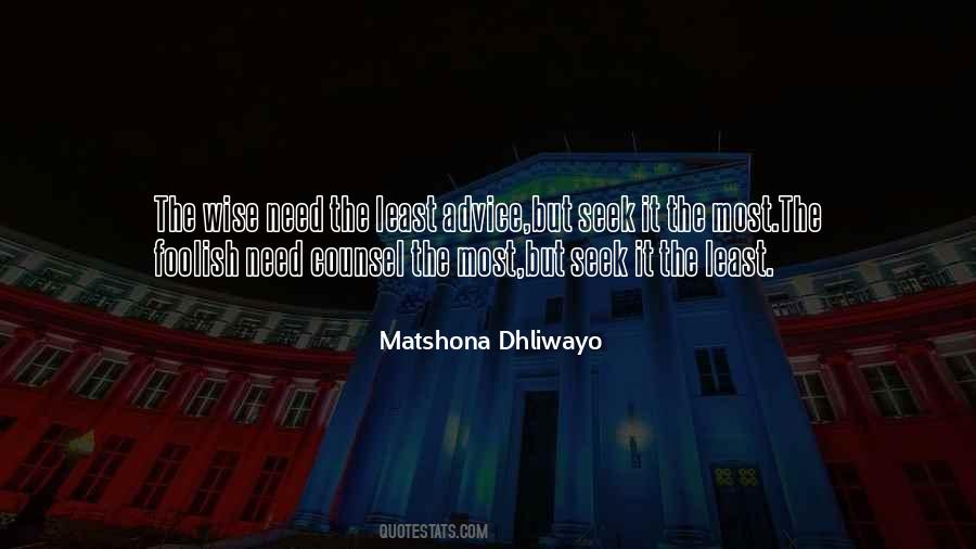 Matshona Dhliwayo Quotes #665200