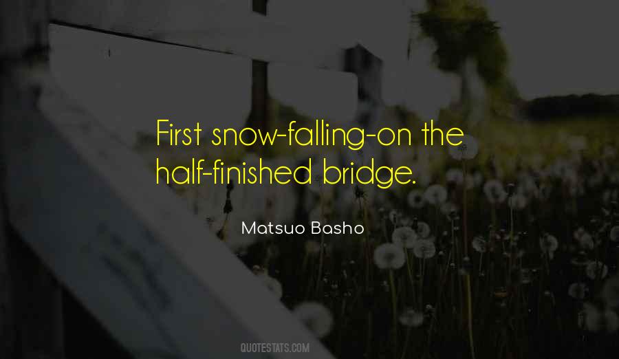 Matsuo Basho Quotes #144464