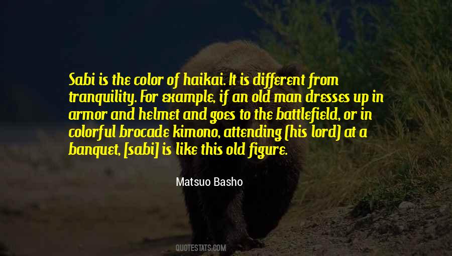 Matsuo Basho Quotes #547616